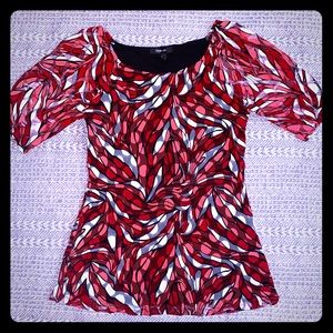 Sheer Polka Dot Blouse